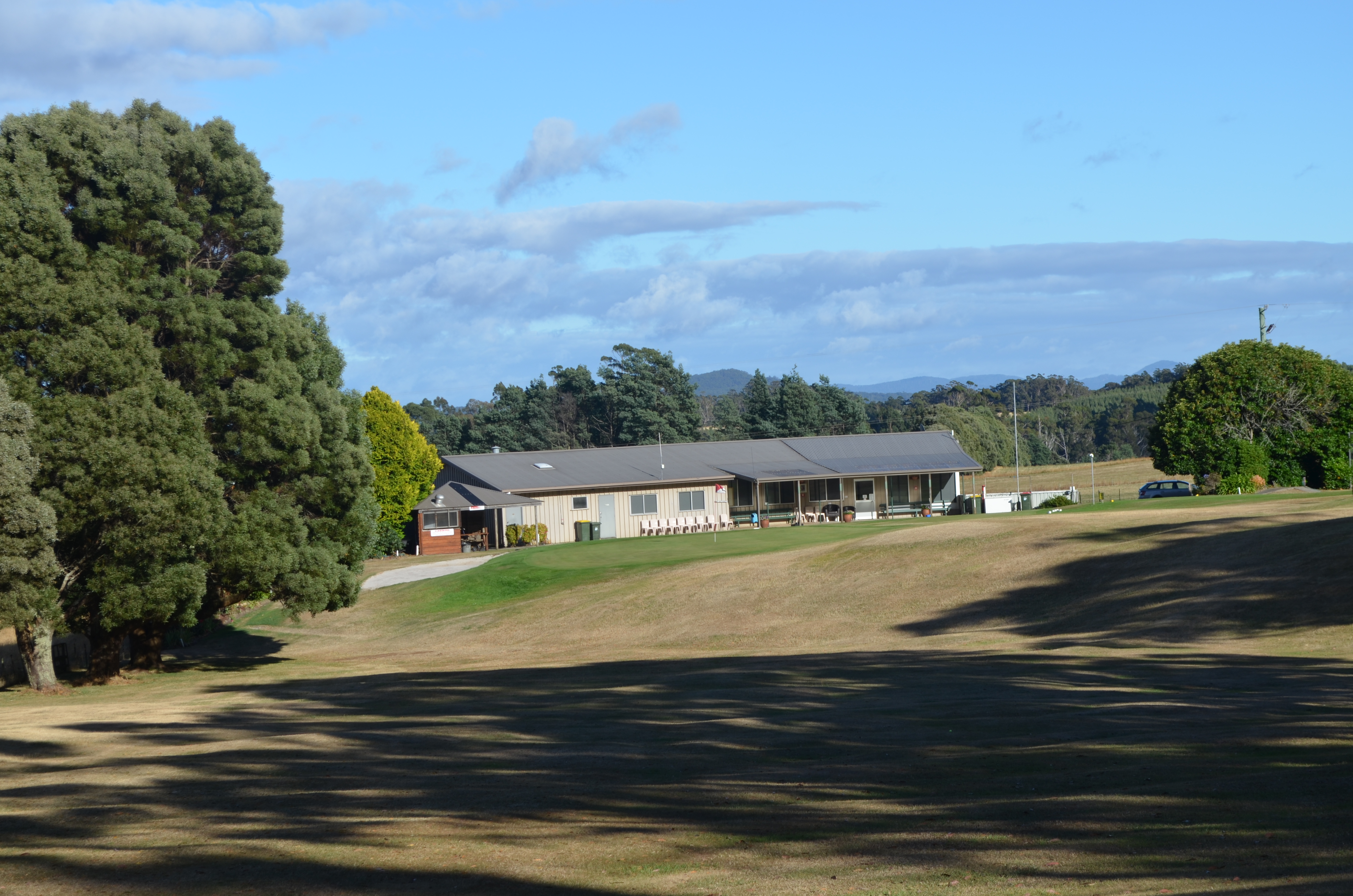 Approaching the Green on the Third
