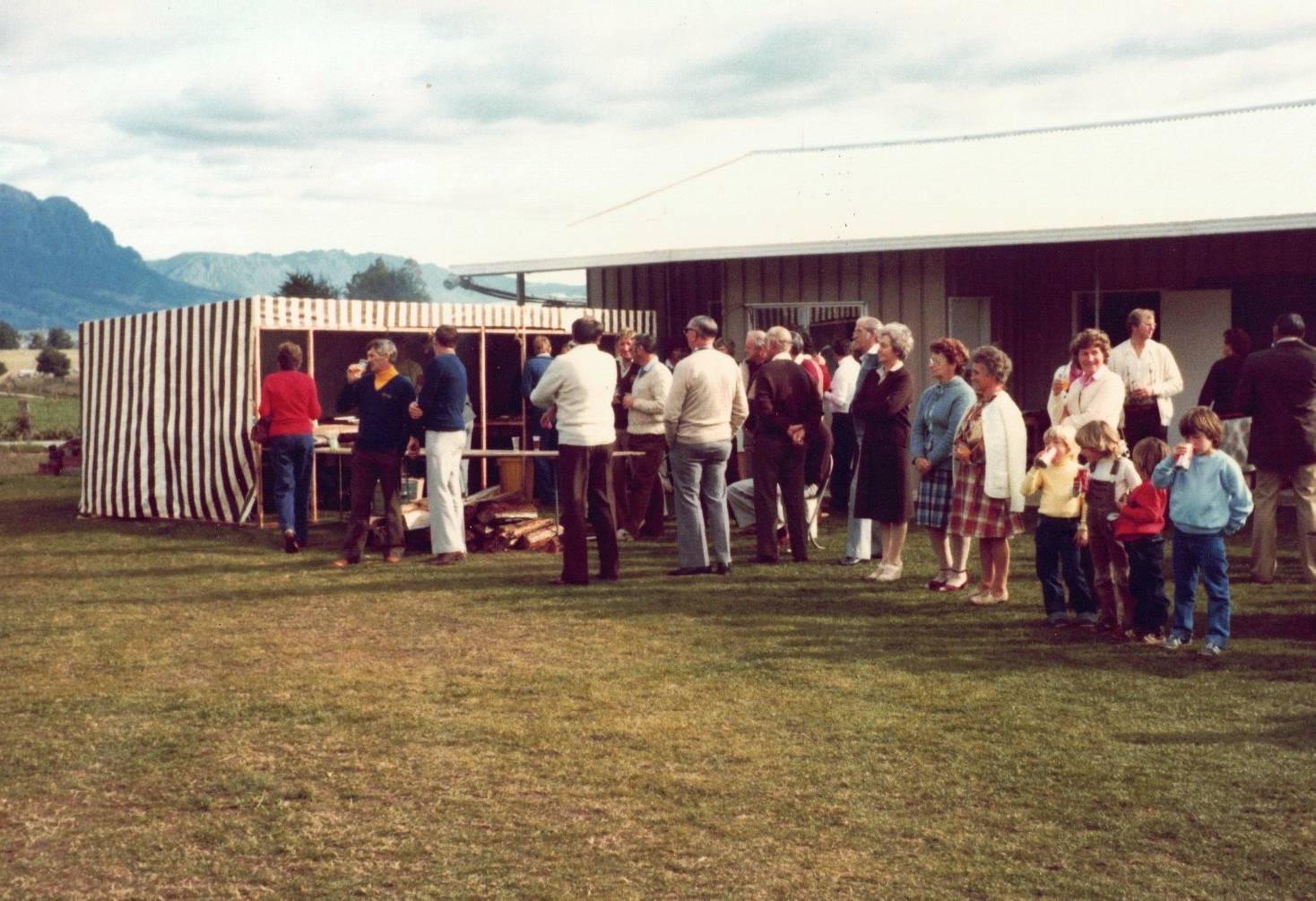 1983 Clubhouse Opening Clubhouse opening in 1983