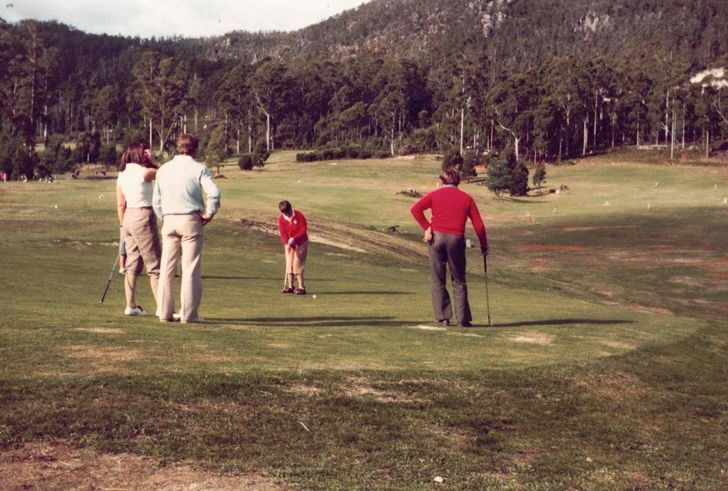 1983 Third Green and Fairway 1983 Third Green