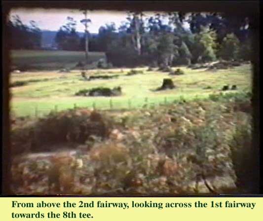 Second Fairway to Eighth Tee across First Second Fairway to Eighth Tee across First