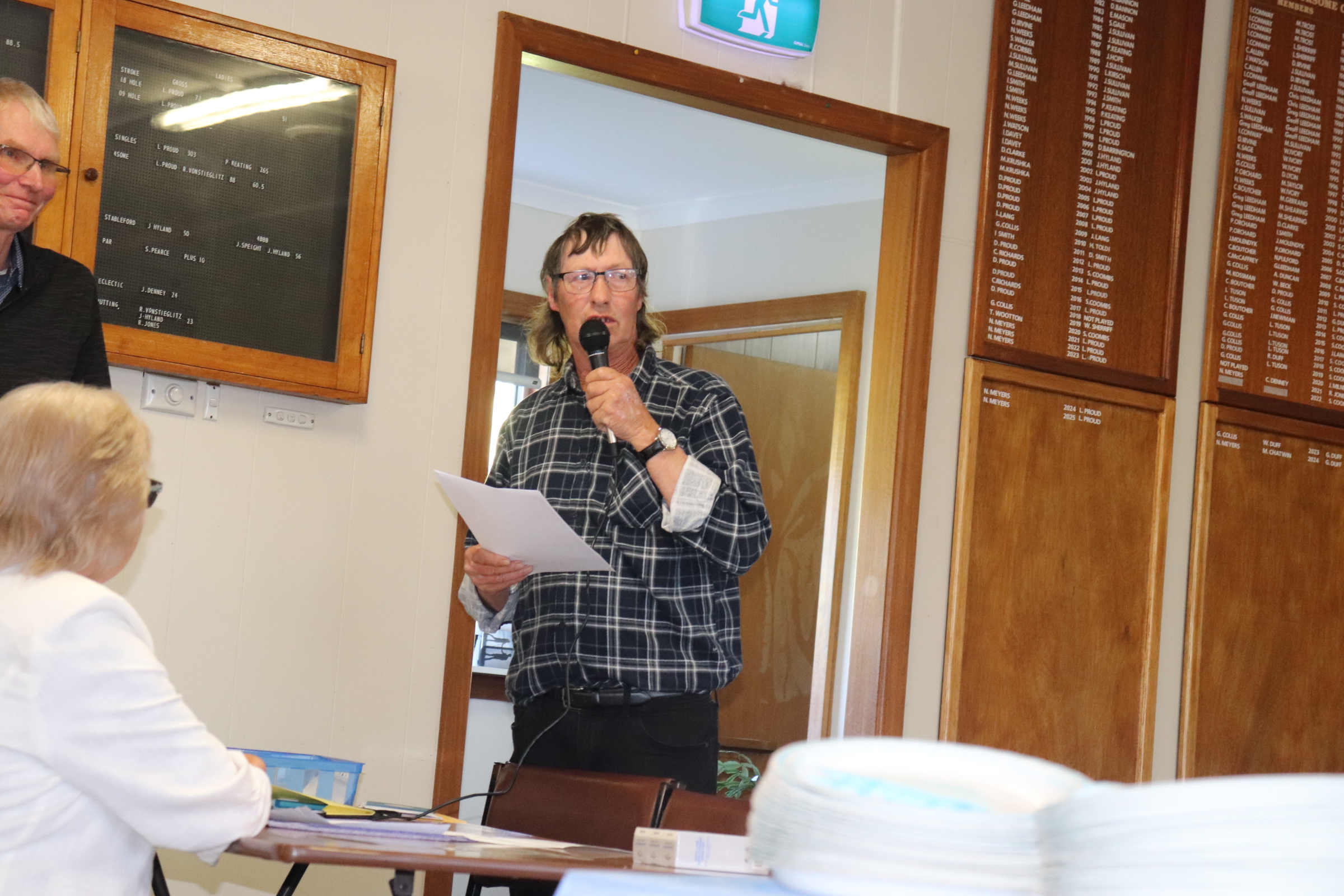 Our MC for the afternoon was Glen Connors